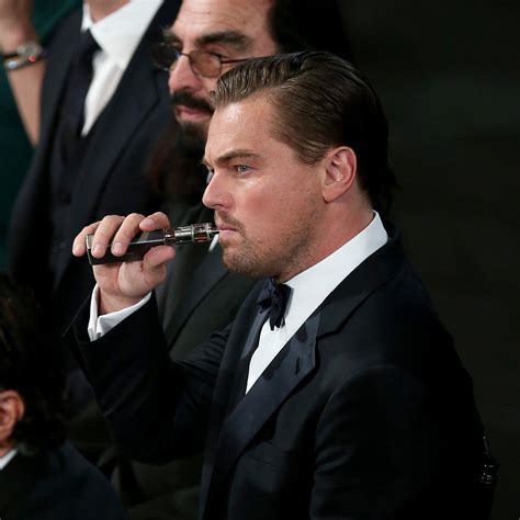 leonardo dicaprio smoking a cigar